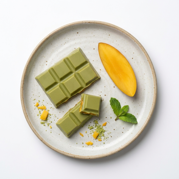 Artu Matcha Chocolate Mango 100g – Weiße Schokolade mit Matcha & Mango-Füllung