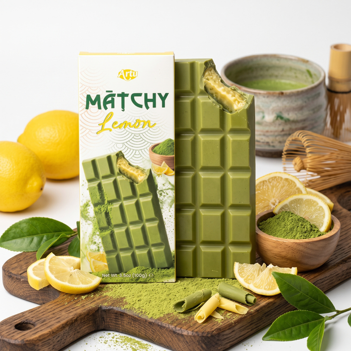 Artu Matchy Schokolade – 3er Mix (Mango, Lemon, Strawberry)