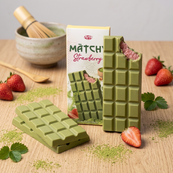 Artu Matchy Schokolade – 3er Mix (Mango, Lemon, Strawberry)
