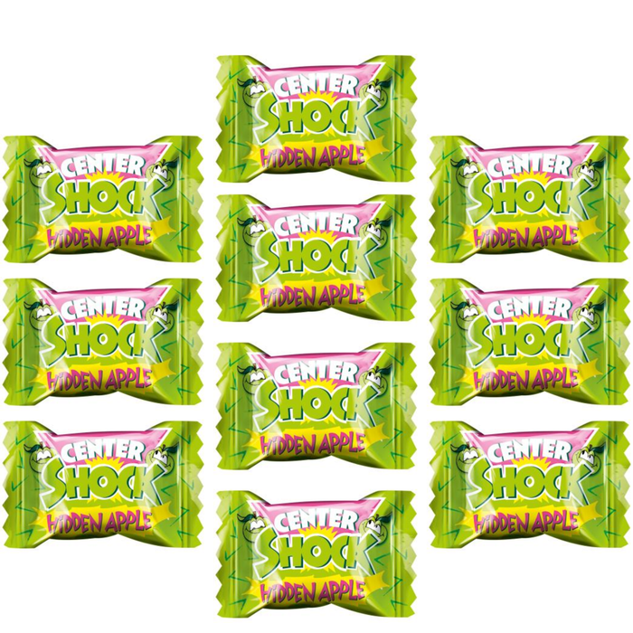 Center Shock Hidden Apple 10er Pack – Extrasaure Apfel-Kaugummis