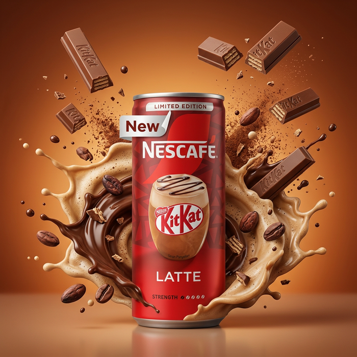 Nescafé KitKat Latte Coffee Drink 220 ml