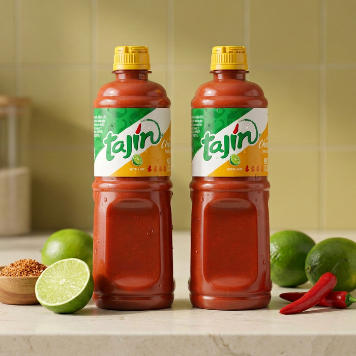 2x Tajín Fruity Chamoy Hot Sauce 308 ml – Fruchtig-würzige Chamoy-Sauce mit Chili & Limette – 616 ml Gesamt