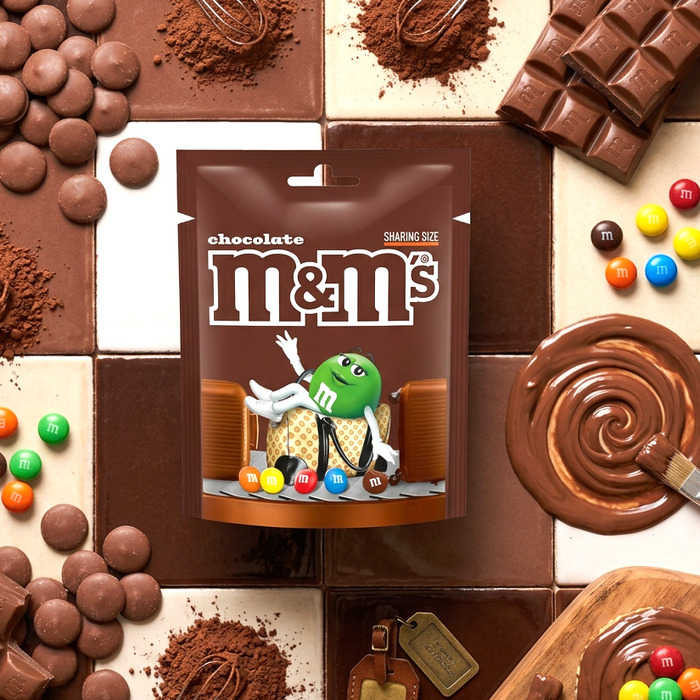 M&M's Choco Milk Chocolate in Sugar Shell 200 g – Bunte Schokolinsen mit Milchschokolade