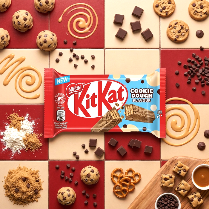 2× KitKat Cookie Dough Schokoriegel | 2 × 41,5 g