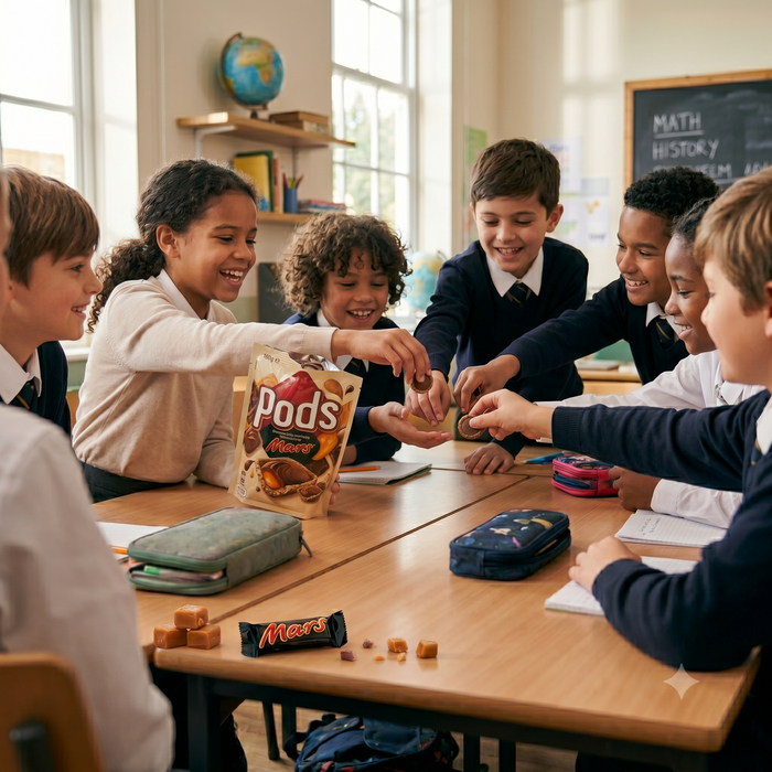 Pods MARS Knusprige Keks-Snacks mit Milchschokolade 160g