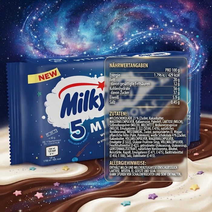 Milky Way Mini Rolls 5 × 30 g – 150 g