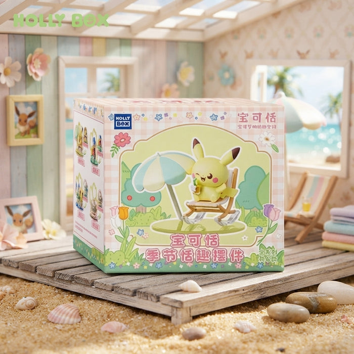 Holly Box Pokémon PokéPeace Seasonal Fun Figure Blind Box – Pokémon 30th Anniversary