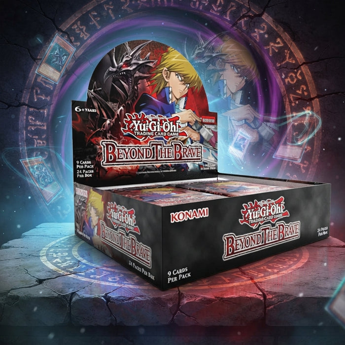 Yu-Gi-Oh! TCG Beyond the Brave Core Booster Display – Englisch – 24 Boosterpacks mit 216 Sammelkarten