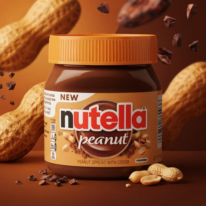Nutella Peanut 371 g – Erdnuss-Haselnuss-Creme mit Kakao