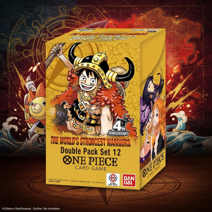 One Piece Card Game OP-17 Double Pack Set 12 – The World's Strongest Warriors – Englisch