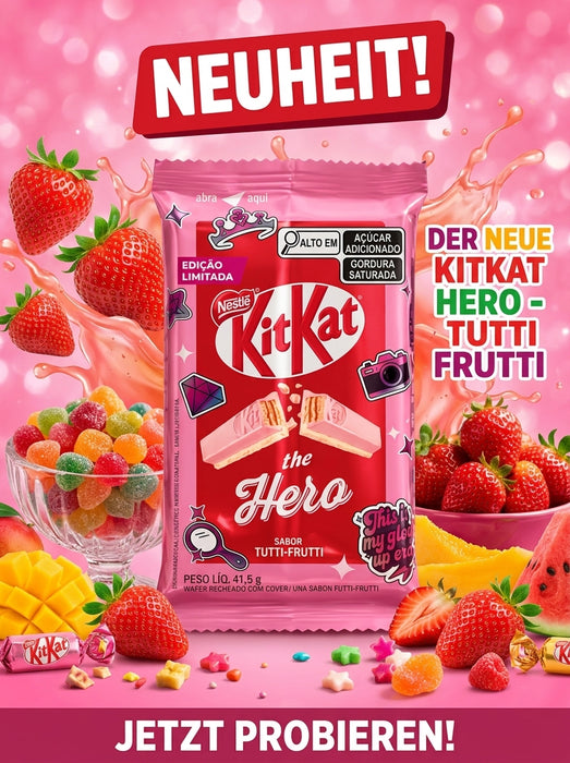 KitKat The Hero Tutti-Frutti – Limited Edition 41,5 g