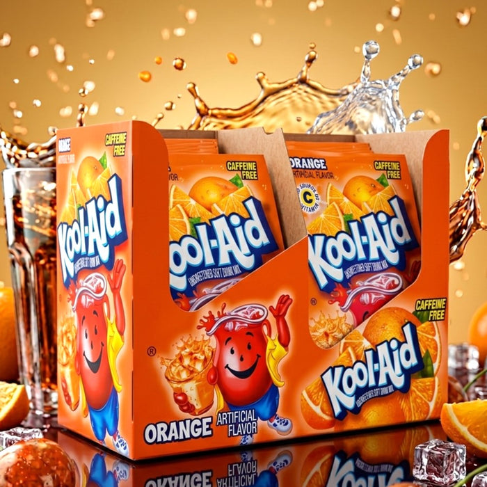 Kool-Aid Orange Getränkepulver Ungesüßt Multipack 48 x 4,2g