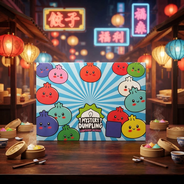 Squishy Dumpling Bun Mystery Dumpling Adventskalender – 24 Tage Weihnachts Countdown