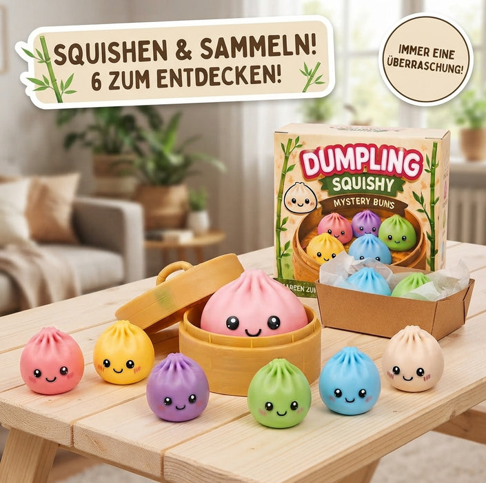 Squishy Dumpling Normal 10 cm – Kawaii Slow-Rising Anti-Stress Fidget-Spielzeug