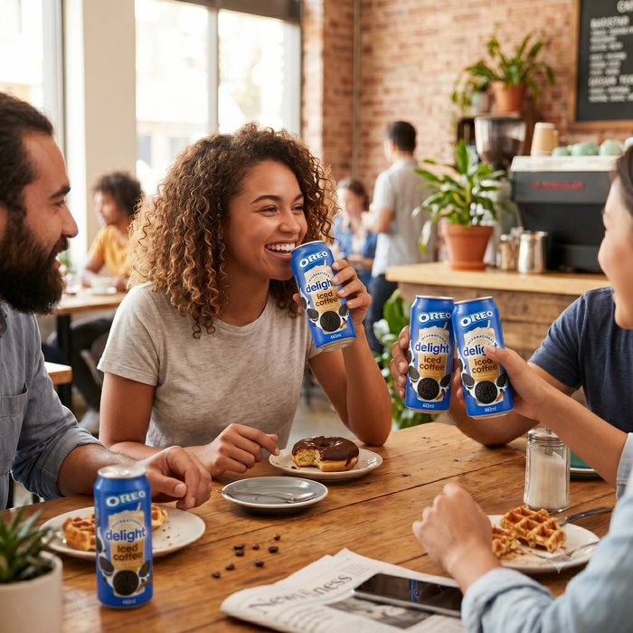 1x OREO Delight Iced Coffee 443ml