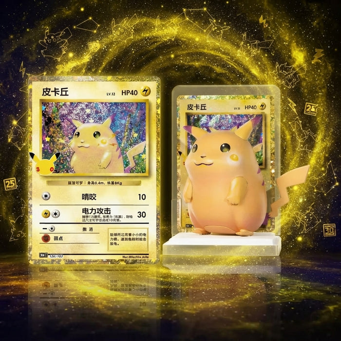 Pokémon 30th Celebration Pikachu Figure Blind Box – Simplified Chinese