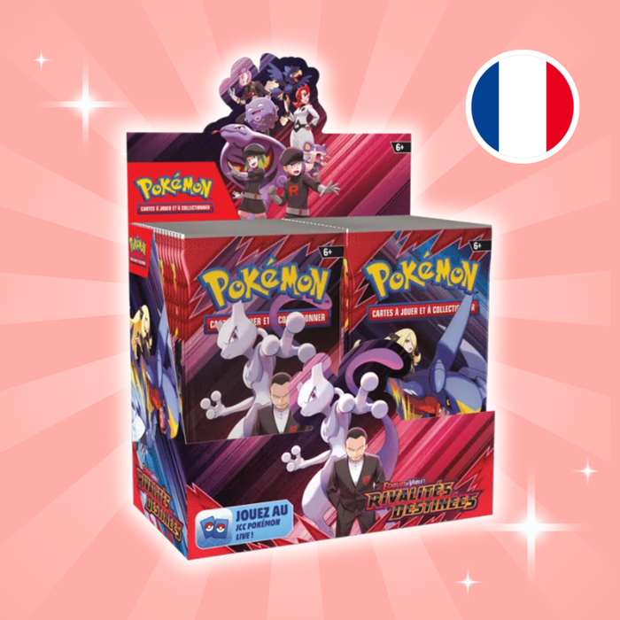 Pokémon Destinées Rivales – Display (Französisch) | 36 Booster Packs