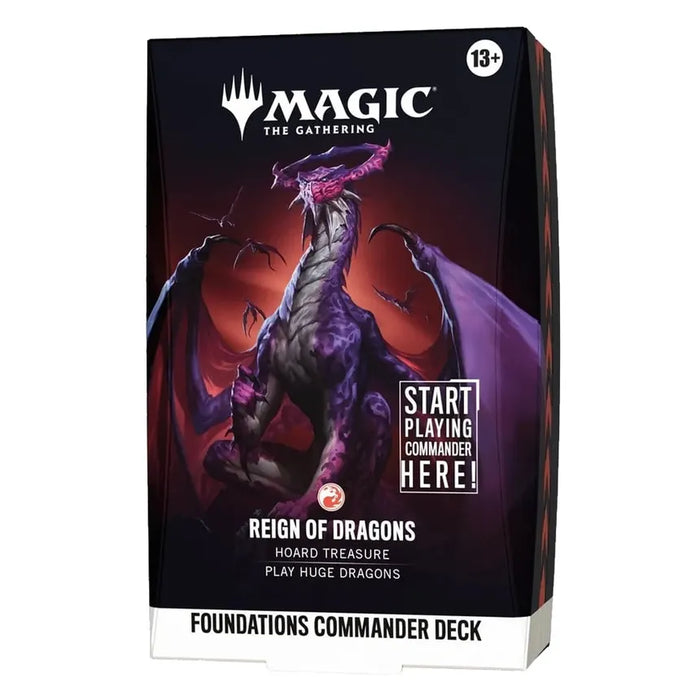 Magic: The Gathering – Foundations Starter Commander Deck Display (5 Decks) – Englisch