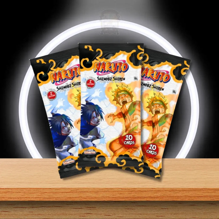Naruto Mythos TCG Set 2 Shinobi Shiren 1st Edition Booster Display Englisch – 24 Booster Packs