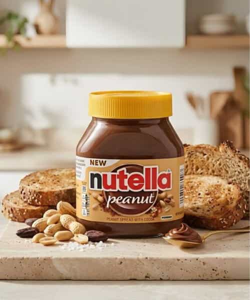 Nutella Peanut 371 g – Erdnuss-Haselnuss-Creme mit Kakao