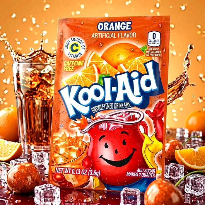 Kool-Aid Orange Getränkepulver Ungesüßt Multipack 48 x 4,2g