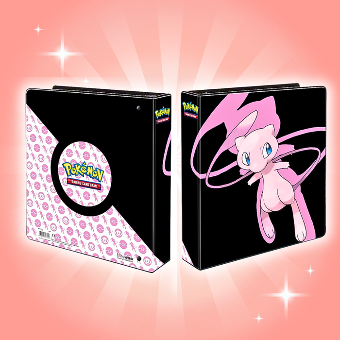 Pokémon Mew Sammelalbum – Ultra Pro 3-Ring Binder | 2 Zoll D-Ringe | Für Sammelkarten & Seiten