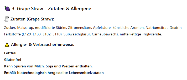 6x Chaos Candy – Chaos Lines Mix-Pack | 2x Fruitstorm, 2x Mixed Berries, 2x Grape Straw | Kaubonbon-Mix | Bunte US-Süßigkeit