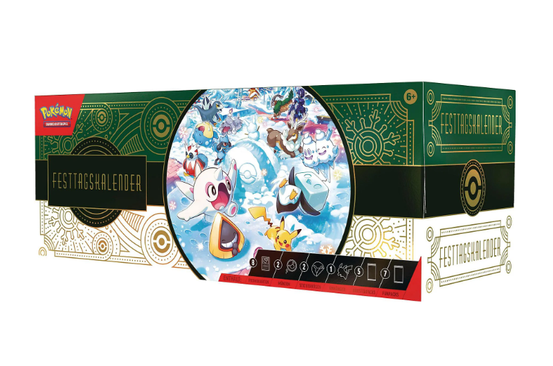 Pokémon Adventskalender 2024 – Sammelkarten-Set für Pokémon-Fans