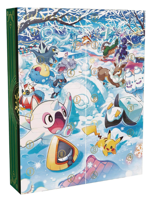 Pokémon Adventskalender 2024 – Sammelkarten-Set für Pokémon-Fans