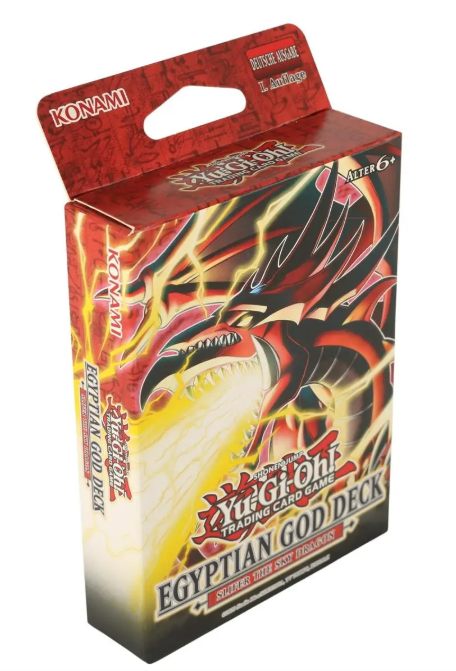 Yu-Gi-Oh! Egyptian God Decks – Slifer & Obelisk (Deutsch) | Structure Deck | Neu & OVP | Slifer der Himmelsdrache & Obelisk der Peiniger | Deutsches TCG Kartendeck