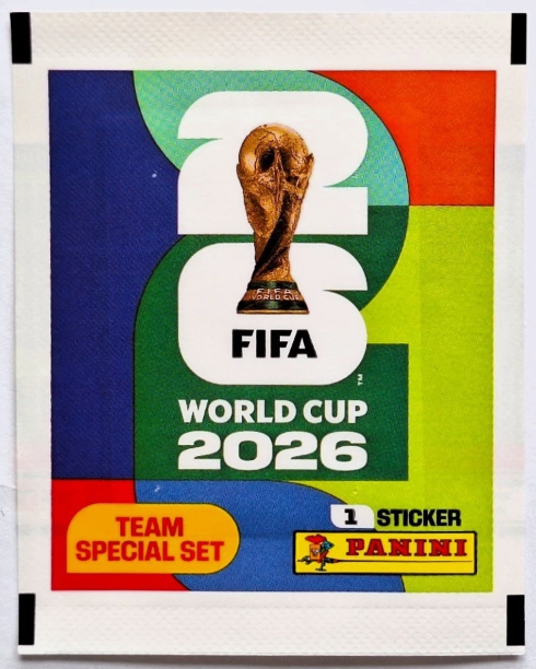 Panini FIFA World Cup 2026™ DFB Team Special Set – 10 Glitzer Sticker Tüten