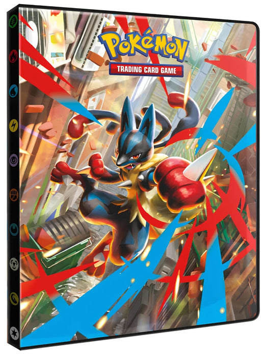 Ultra Pro 9-Pocket Pokémon Portfolio – Karmesin & Purpur: Mega-Entwicklung | Sammelkarten-Album für bis zu 180 Karten | Offizielles Pokémon Zubehör