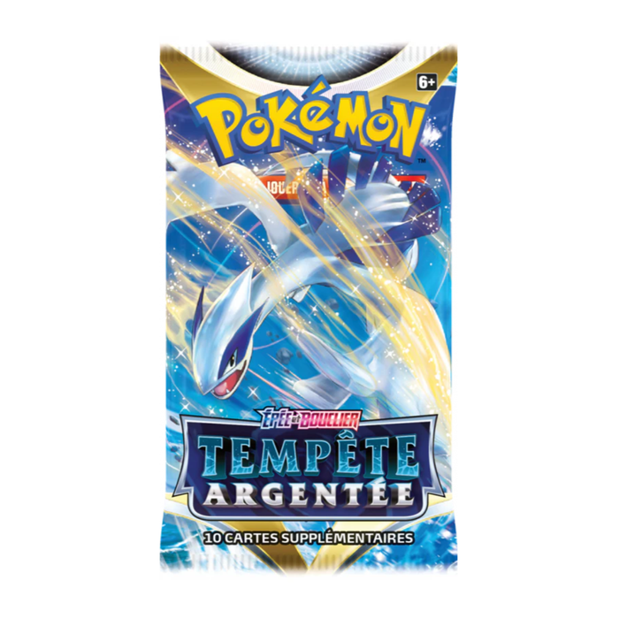 Pokémon TCG – Tempête Argentée (Silver Tempest) – 1x Booster Pack (Französisch) – 10 Karten – Neu & OVP