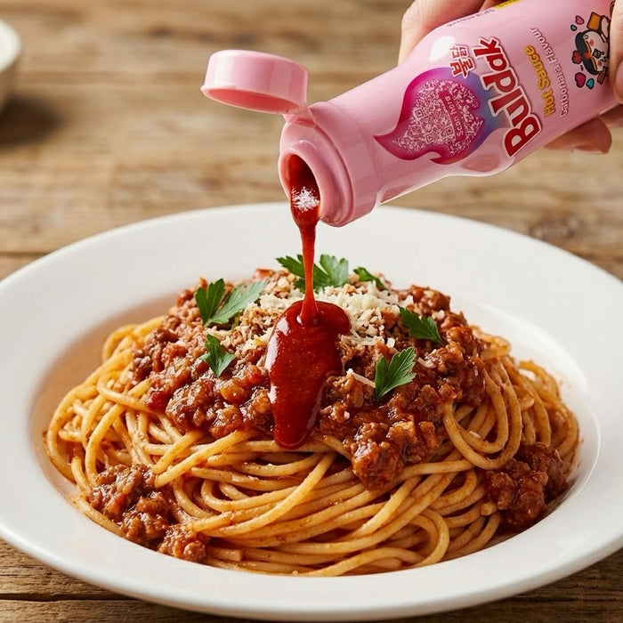 Buldak Carbonara Hot Sauce HALAL Würzige Cremige Chilisauce 165ml