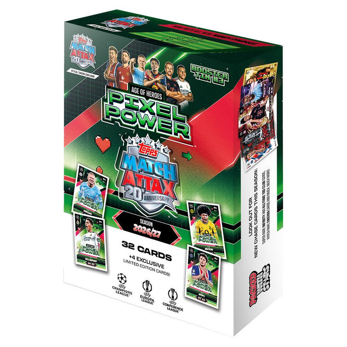 Topps Match Attax UEFA Club Competitions Champions League 2026/2027 – Zufällige Mini Tin – 36 Trading Cards – Deutsch
