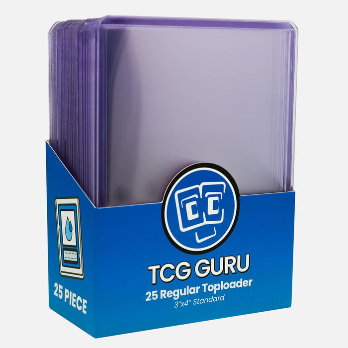 1x TCG GURU TOPLOADER (25) + Heartforcards® Versandschutz