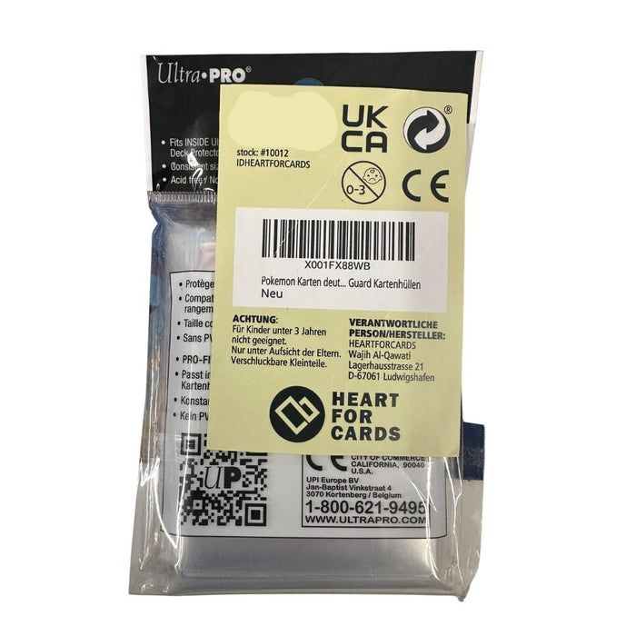 TCG Guru Perfect Size Fit Inner Sleeves  Soft Sleeves Größe: 64x89mm