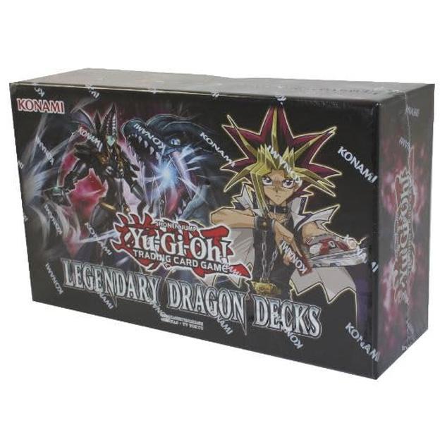 Yugioh Legendary Dragon Decks Unlimited Englisch OVP LEDD + Heartforcards Versandschutz
