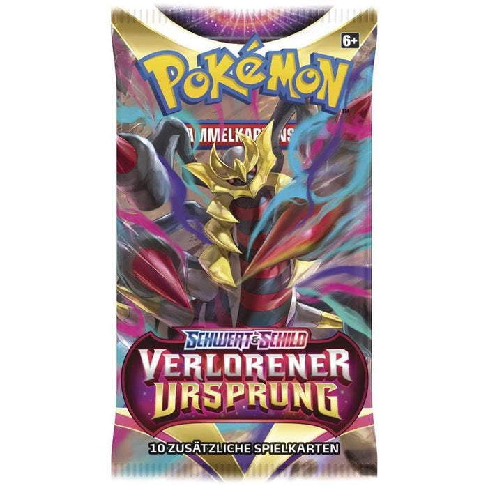4x Pokémon VERLORENER URSPRUNG Booster Set - mit 10 Karten pro Booster - DEUTSCH