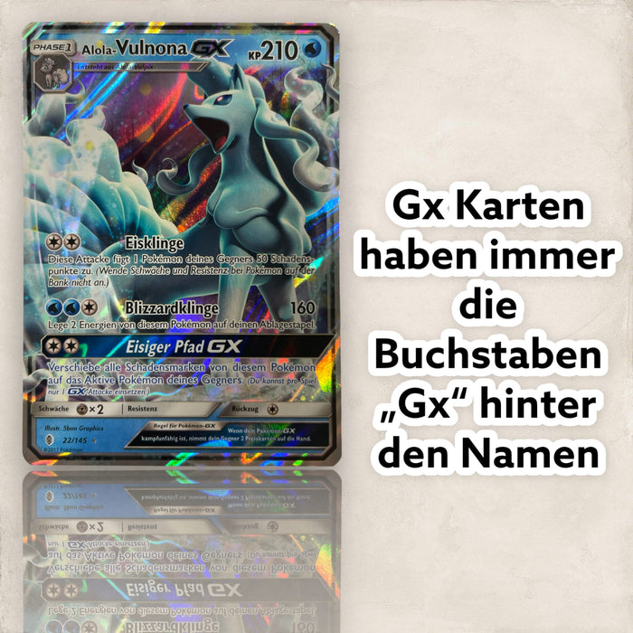Pokémon Original 3 verschiedene V Karten DEUTSCH bestehend aus V, VMAX, VSTAR oder GX seltene Karten GARANTIERT aus aktuellen Sets