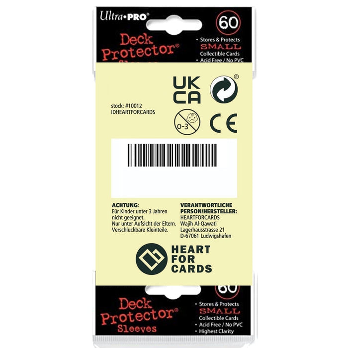 2x Ultra Pro Clear Regular Toploader 3" x 4" 25-Count per Pack + Heartforcards®Versandschutz