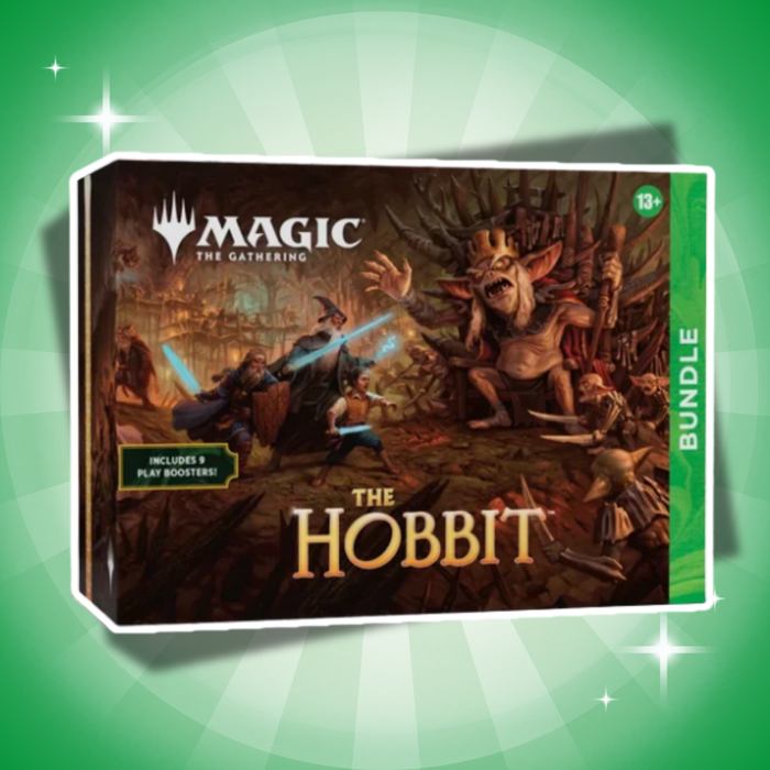 Magic: The Gathering Der Hobbit Fat Pack Bundle Englisch – 9 Play-Booster + Foil-Promokarte