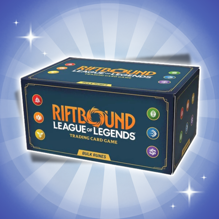 Riftbound: League of Legends TCG Bulk Runes Englisch – 324 Runenkarten in 6 Farben