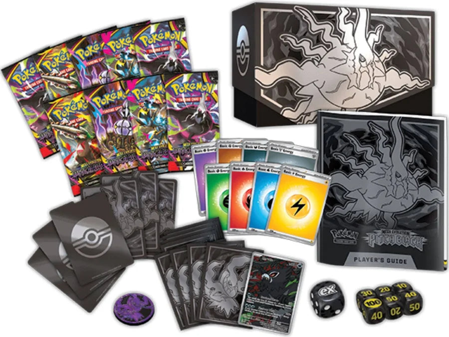Pokémon TCG: Mega Evolution 05 - Pitch Black Elite Trainer Box (Englisch)