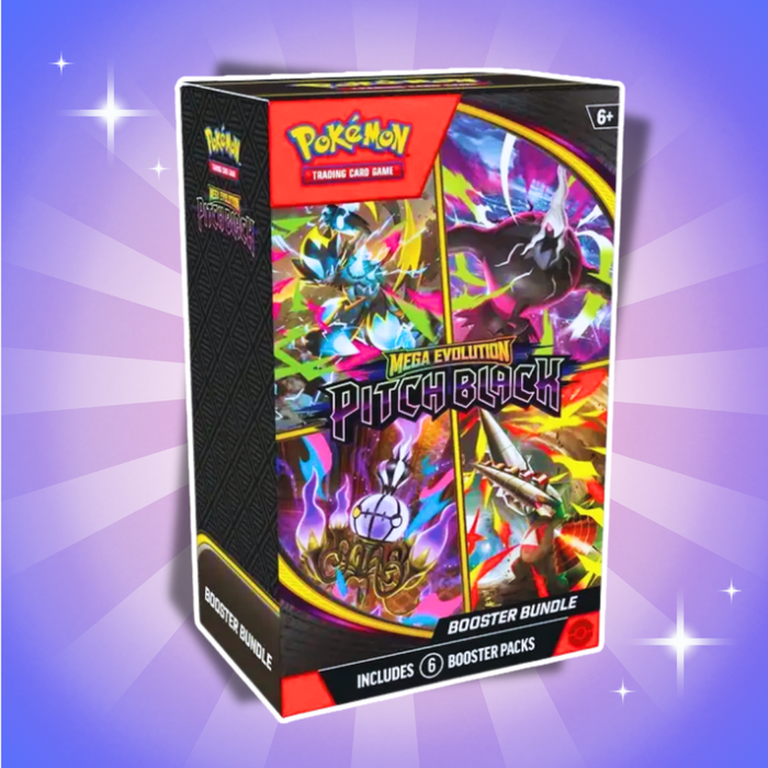 Pokémon Pitch Black Booster Bundle Englisch – 6 Booster Packs mit je 10 Karten