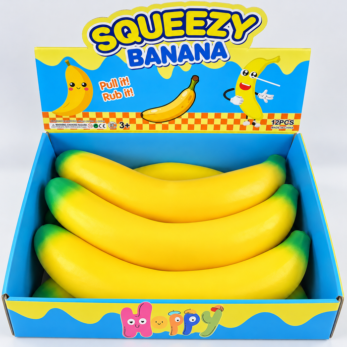 XXL Bananen-Squishy – 45 cm großes Squeeze Toy