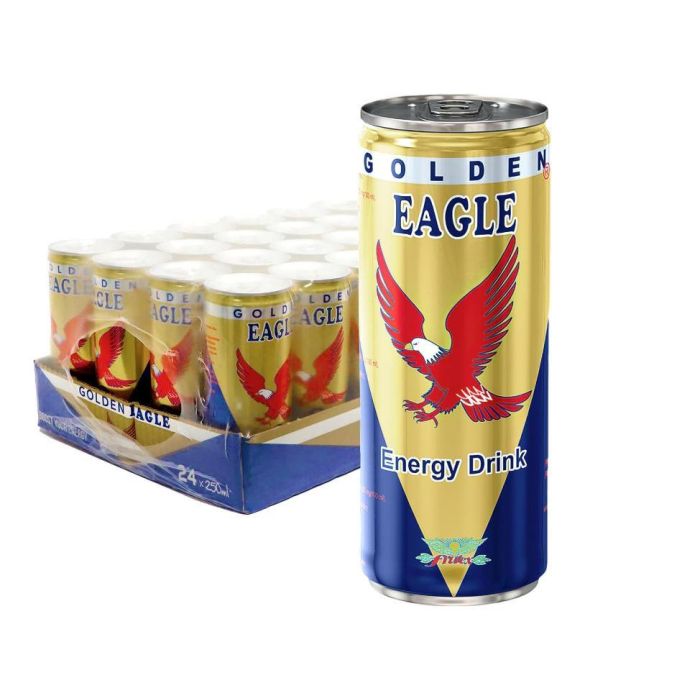 Golden Eagle Energy Drink 24 x 250 ml – Energy Drink im Tray