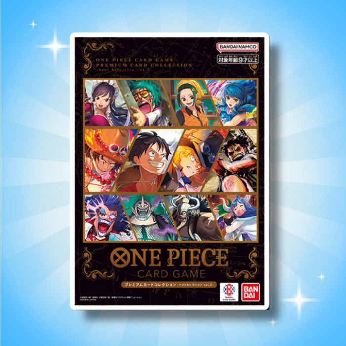 One Piece Card Game Premium Collection Best Selection Vol. 3 Englisch – 12 Promo-Karten
