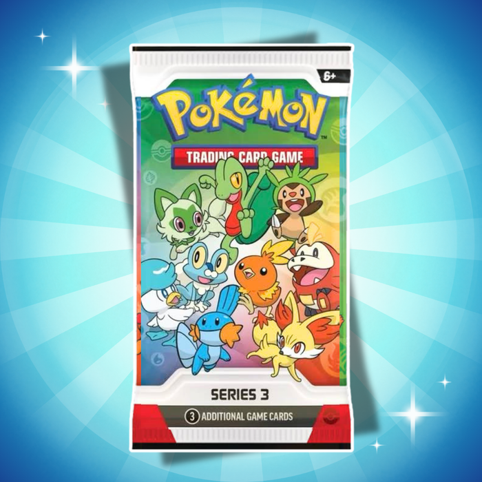 Pokémon First Partner Illustration Collection Series 2 Booster Pack Englisch – 3 Karten