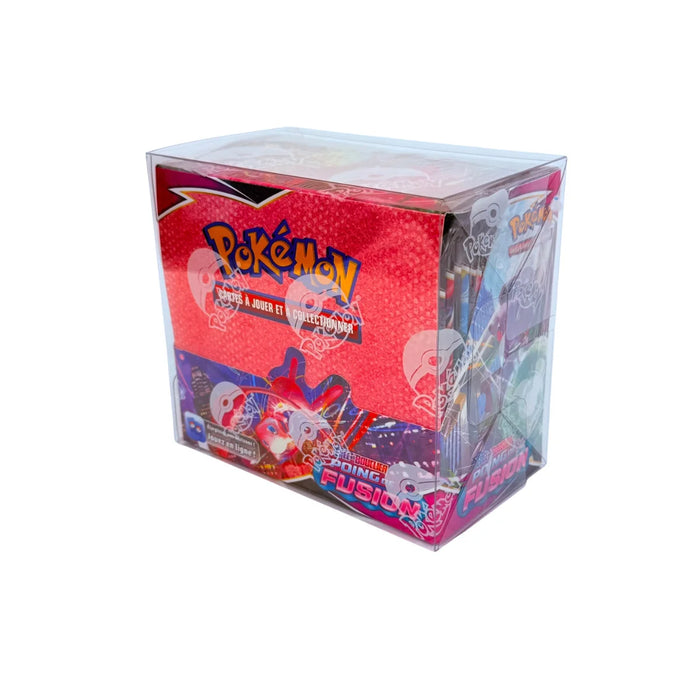 TreasureWise Soft PET Protection für Pokémon Booster Boxen – 5 Stück – Transparenter PET-Schutz